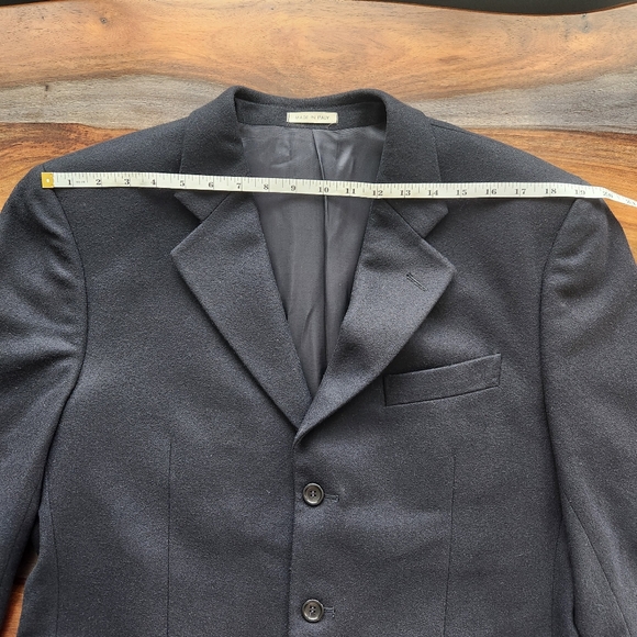 Pure Cashmere Lanificio Del Casentino Men's Jacket Large Idea Uoma Made in Italy - Picture 9 of 16